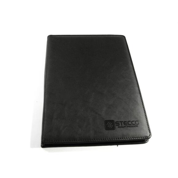 STECCO Leather Portfolio Notebook Document Organizer, Padfolio Folder Organizer - Picture 9 of 9